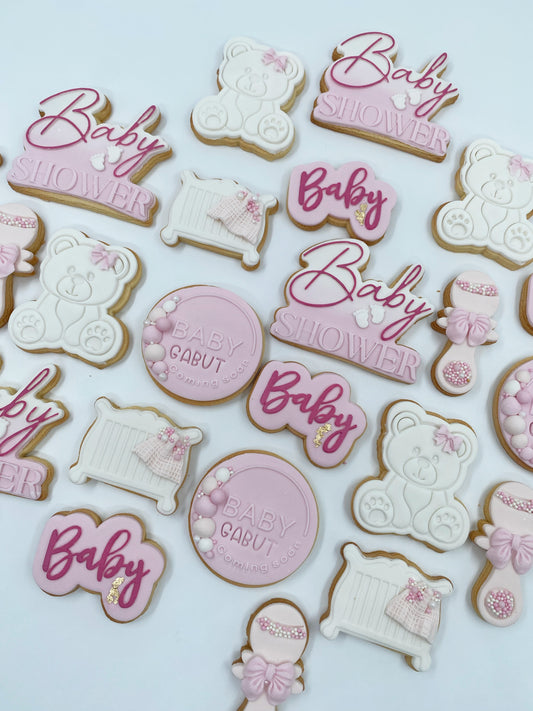 ‘Baby Shower Theme 1' Cookie Set