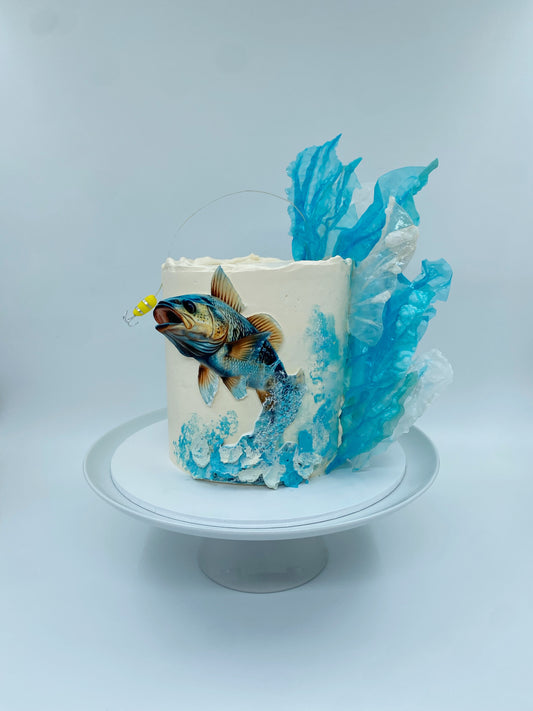 Gone Fishing Cake