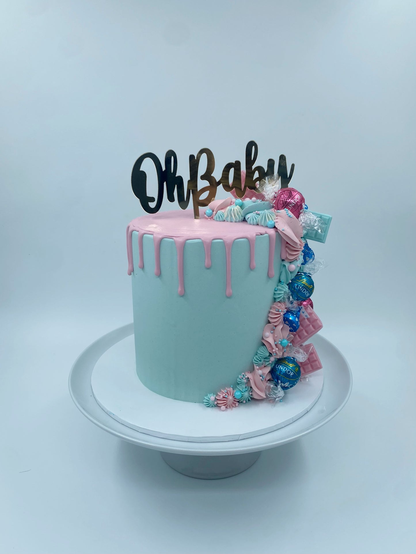 Gender Reveal Cake