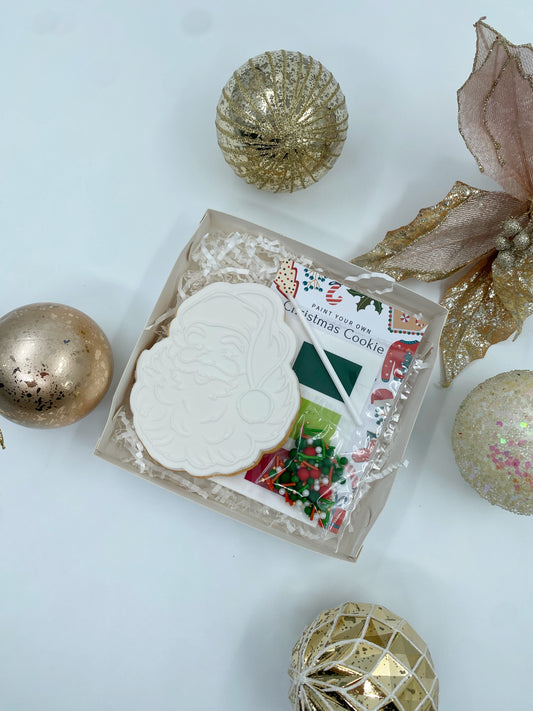 Paint your own cookie - Giant Santa Face