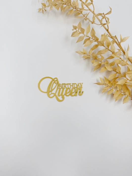 Gold Birthday Queen