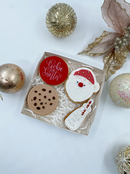 Christmas Cookie Pack - Milk and cookies for Santa