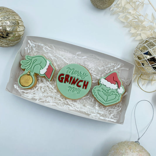 Christmas Cookie Pack - Grinch Theme