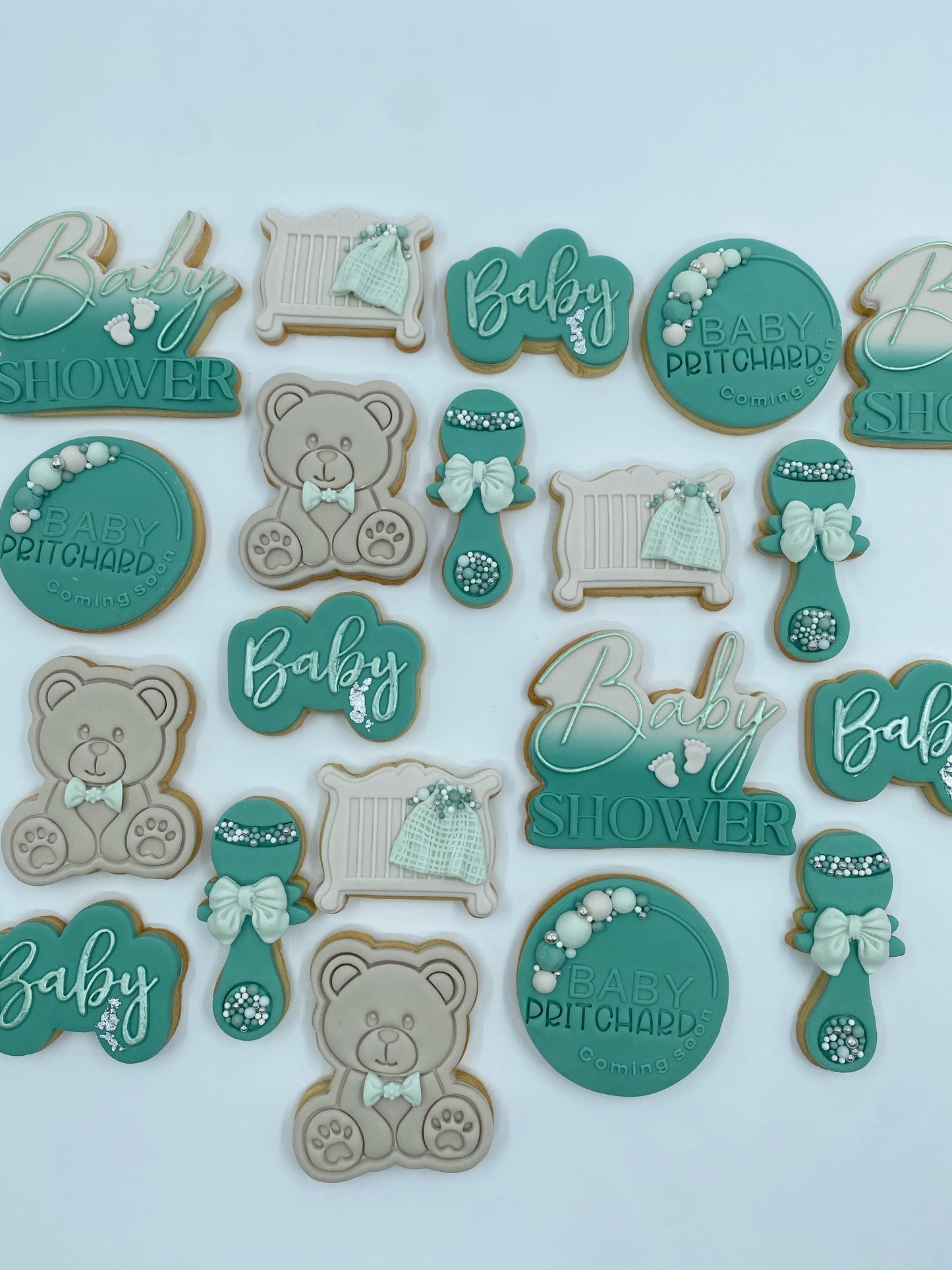 ‘Baby Shower Theme 1' Cookie Set