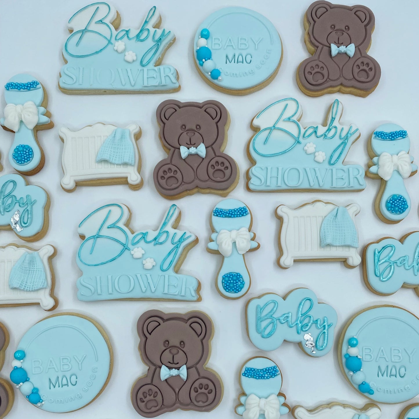 ‘Baby Shower Theme 1' Cookie Set