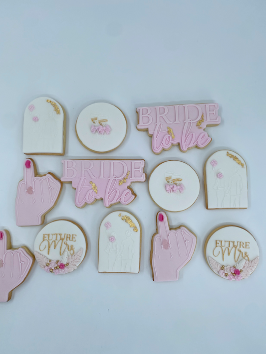 'Bridal Party' Cookie Set