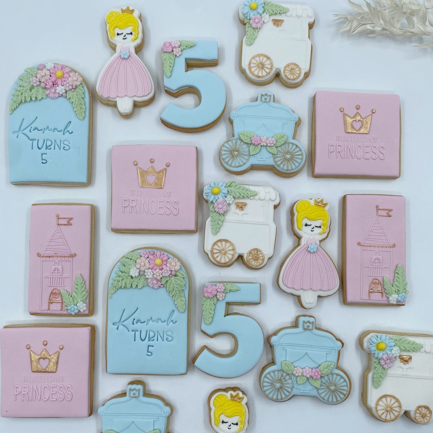 'Birthday Princess' Cookie Set