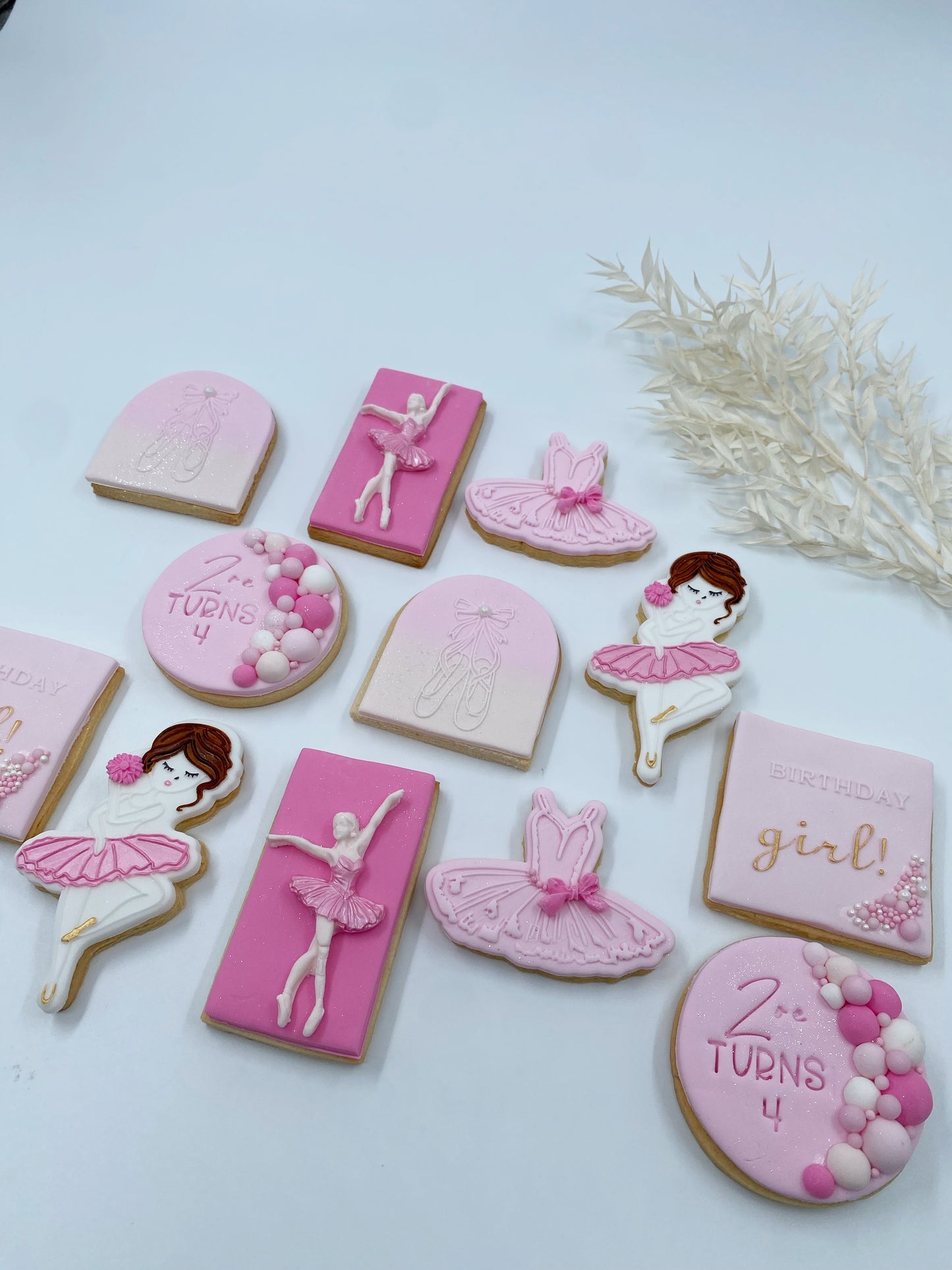 Ballerina Cookie Set