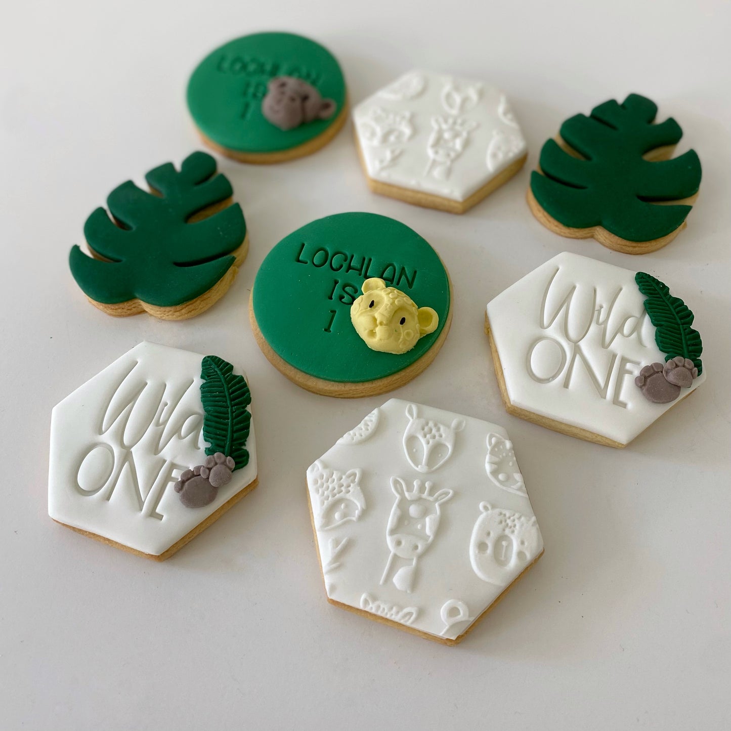 Wild One Safari Cookie Set