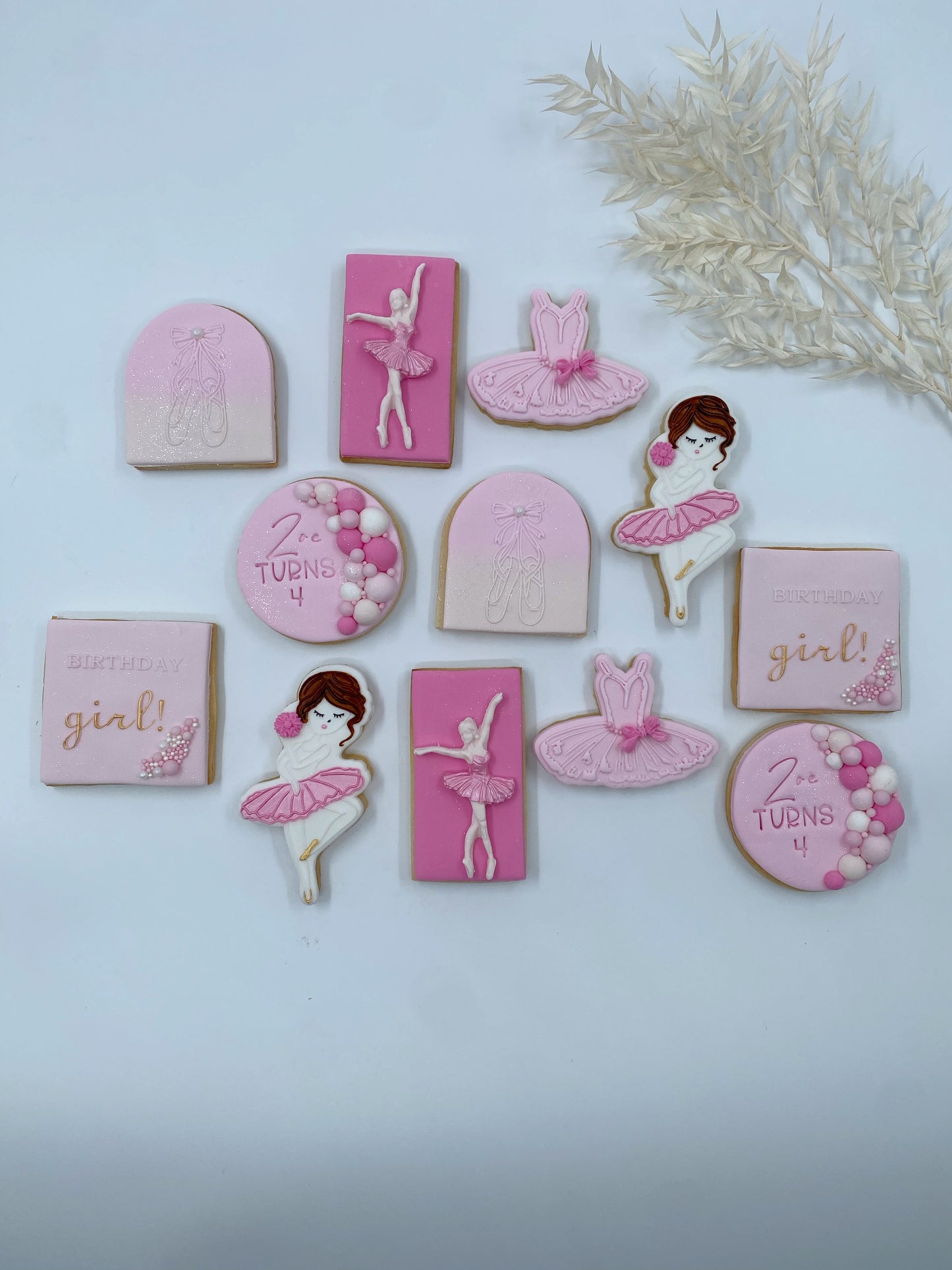 Ballerina Cookie Set