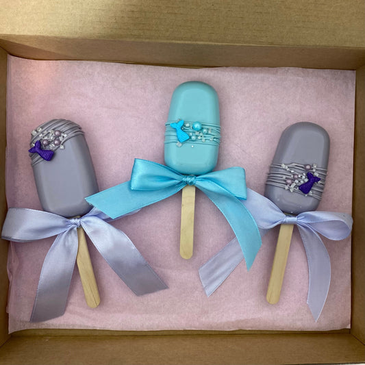 Mermaid Cake Popsicles