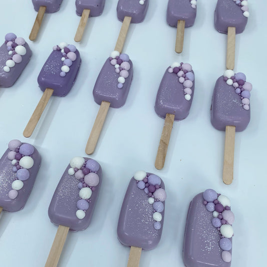 Balloon Garland Cake Popsicles